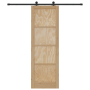 Puerta Deslizante  con Juego de Herrajes 'ORKDAL'de Madera Maciza de Pino | Foro24.es | Tu tienda online para hogar, jardín y más Foro24.es