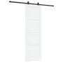 Puerta deslizante  con juego de herrajes 'ORKDAL'Blanca de madera maciza de pino | Foro24.es | Tu tienda online para hogar, jardín y más Foro24.es