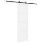 Puerta deslizante  con juego de herrajes 'ORKDAL'Blanca de madera maciza de pino | Foro24.es | Tu tienda online para hogar, jardín y más Foro24.es