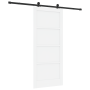 Puerta Deslizante  con Kit de Hardware 'ORKDAL'Blanca de Madera Sólida de Pino | Foro24.es | Tu tienda online para hogar, jardín y más Foro24.es