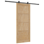 Puerta Deslizante  con Juego de Herrajes 'ORKDAL'Madera Maciza de Pino | Foro24.es | Tu tienda online para hogar, jardín y más Foro24.es