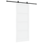 Puerta Deslizante  con Kit de Hardware 'ORKDAL'Blanca de Madera Maciza de Pino | Foro24.es | Tu tienda online para hogar, jardín y más Foro24.es