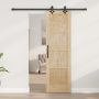 Puerta deslizante  con juego de hardware 61x198.5 cm de pino macizo | Foro24.es | Tu tienda online para hogar, jardín y más Foro24.es