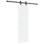 Puerta Deslizante  con Juego de Herrajes Blanca 61x198.5 cm Madera de Pino Macizo | Foro24.es | Tu tienda online para hogar, jardín y más Foro24.es