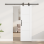 Puerta Deslizante  con Juego de Herrajes Blanca 61x198.5 cm Madera de Pino Macizo | Foro24.es | Tu tienda online para hogar, jardín y más Foro24.es