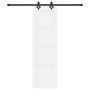 Puerta Deslizante  con Juego de Herrajes Blanca 61x198.5 cm Madera de Pino Macizo | Foro24.es | Tu tienda online para hogar, jardín y más Foro24.es