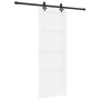 Puerta Corredera  con Juego de Herrajes Blanca 73.5 x 198.5 cm Madera Maciza de Pino | Foro24.es | Tu tienda online para hogar, jardín y más Foro24.es