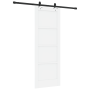 Puerta Corredera  con Juego de Herrajes Blanca 73.5 x 198.5 cm Madera Maciza de Pino | Foro24.es | Tu tienda online para hogar, jardín y más Foro24.es