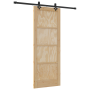Puerta Deslizante  con Set de Herrajes 78x202 cm Madera Maciza de Pino | Foro24.es | Tu tienda online para hogar, jardín y más Foro24.es