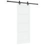 Puerta Deslizante  con Juego de Herrajes Blanca 78x202 cm Madera Maciza de Pino | Foro24.es | Tu tienda online para hogar, jardín y más Foro24.es