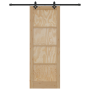 Puerta Deslizante  con Juego de Hardware 78x211 cm de Madera Sólida de Pino | Foro24.es | Tu tienda online para hogar, jardín y más Foro24.es