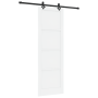Puerta Deslizante  con Juego de Herrajes Blanca 78x232 cm Madera Sólida de Pino | Foro24.es | Tu tienda online para hogar, jardín y más Foro24.es