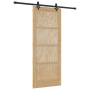 Puerta Deslizante  con Juego de Herrajes 83x202 cm Madera Maciza de Pino | Foro24.es | Tu tienda online para hogar, jardín y más Foro24.es