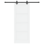 Puerta Deslizante  con Juego de Herrajes Blanca 83x211 cm Madera Maciza de Pino | Foro24.es | Tu tienda online para hogar, jardín y más Foro24.es