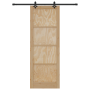 Puerta Corredera  con Juego de Herrajes 83x232 cm Madera Maciza de Pino | Foro24.es | Tu tienda online para hogar, jardín y más Foro24.es