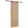 Puerta Corredera  con Juego de Herrajes 83x232 cm Madera Maciza de Pino | Foro24.es | Tu tienda online para hogar, jardín y más Foro24.es