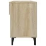 Mueble zapatero madera contrachapada roble Sonoma 102x35x55 cm by vidaXL, Shoe racks and shoe organizers - Ref: Foro24-812828...