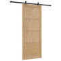 Puerta corrediza  con juego de herrajes 86x211 cm de madera maciza de pino | Foro24.es | Tu tienda online para hogar, jardín y más Foro24.es