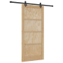 Puerta corrediza  con juego de herrajes 93x202 cm de madera maciza de pino | Foro24.es | Tu tienda online para hogar, jardín y más Foro24.es