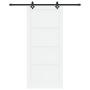 Puerta Corrediza  con Herrajes Blancos 93x211 cm Madera Sólida de Pino | Foro24.es | Tu tienda online para hogar, jardín y más Foro24.es