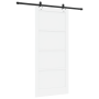 Puerta Corrediza  con Herrajes Blancos 93x211 cm Madera Sólida de Pino | Foro24.es | Tu tienda online para hogar, jardín y más Foro24.es
