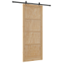 Puerta Deslizante  con Juego de Hardware 93x232 cm de Madera Sólida de Pino | Foro24.es | Tu tienda online para hogar, jardín y más Foro24.es