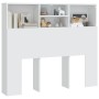 Weißes Kopfteilmöbel 120x19x103,5 cm von vidaXL, Kopf- und Fußteile - Ref: Foro24-811853, Preis: 61,00 €, Rabatt: %