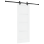Puerta Deslizante  con Juego de Herrajes Blanca 73.5x198.5 cm de Madera de Pino Sólida | Foro24.es | Tu tienda online para hogar, jardín y más Foro24.es