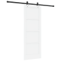 Puerta Deslizante  con Juego de Herrajes Blanca 73.5x198.5 cm de Madera de Pino Sólida | Foro24.es | Tu tienda online para hogar, jardín y más Foro24.es
