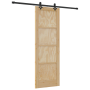 Puerta corrediza  con juego de hardware 73.5x211 cm de madera maciza de pino | Foro24.es | Tu tienda online para hogar, jardín y más Foro24.es
