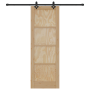 Puerta corrediza  con juego de hardware 73.5x211 cm de madera maciza de pino | Foro24.es | Tu tienda online para hogar, jardín y más Foro24.es