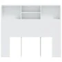 Mueble cabecero blanco 120x19x103,5 cm de vidaXL, Cabeceros y pies de cama - Ref: Foro24-811853, Precio: 59,42 €, Descuento: %