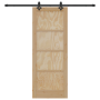 Puerta Deslizante  con Juego de Herrajes 78x202 cm Madera Maciza de Pino | Foro24.es | Tu tienda online para hogar, jardín y más Foro24.es