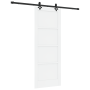 Puerta Deslizante  con Juego de Accesorios Blanca 78x202 cm Madera Maciza de Pino | Foro24.es | Tu tienda online para hogar, jardín y más Foro24.es