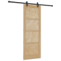 Puerta Deslizante  con Juego de Accesorios 78x211 cm de Pino Macizo | Foro24.es | Tu tienda online para hogar, jardín y más Foro24.es