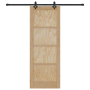 Puerta Deslizante  con Juego de Accesorios 78x211 cm de Pino Macizo | Foro24.es | Tu tienda online para hogar, jardín y más Foro24.es