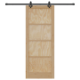 Puerta Deslizante  con Juego de Hardware 83x211 cm Madera Sólida de Pino | Foro24.es | Tu tienda online para hogar, jardín y más Foro24.es