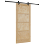 Puerta Deslizante  con Juego de Hardware 86x198.5 cm de Madera Sólida de Pino | Foro24.es | Tu tienda online para hogar, jardín y más Foro24.es