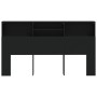 Schwarzes Kopfteilmöbel 180x19x103,5 cm von vidaXL, Kopf- und Fußteile - Ref: Foro24-811881, Preis: 70,53 €, Rabatt: %