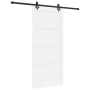 Puerta Deslizante  con Juego de Herrajes Blanca 93x202 cm Madera maciza de Pino | Foro24.es | Tu tienda online para hogar, jardín y más Foro24.es