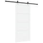 Puerta Deslizante  con Juego de Herrajes Blanca 93x202 cm Madera maciza de Pino | Foro24.es | Tu tienda online para hogar, jardín y más Foro24.es