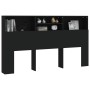 Schwarzes Kopfteilmöbel 180x19x103,5 cm von vidaXL, Kopf- und Fußteile - Ref: Foro24-811881, Preis: 70,53 €, Rabatt: %