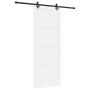 Puerta Corrediza con Juego de Herrajes Blanca 93x232 cm Madera maciza de pino | Foro24.es | Tu tienda online para hogar, jardín y más Foro24.es
