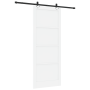 Puerta Corrediza con Juego de Herrajes Blanca 93x232 cm Madera maciza de pino | Foro24.es | Tu tienda online para hogar, jardín y más Foro24.es