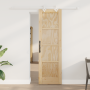 Puerta corrediza  con juego de hardware 61x198.5 cm de pino macizo | Foro24.es | Tu tienda online para hogar, jardín y más Foro24.es