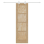 Puerta corrediza  con juego de hardware 61x198.5 cm de pino macizo | Foro24.es | Tu tienda online para hogar, jardín y más Foro24.es