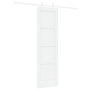 Puerta Deslizante  con Juego de Herrajes Blanca 61x198.5 cm Madera Maciza de Pino | Foro24.es | Tu tienda online para hogar, jardín y más Foro24.es