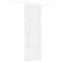Puerta Deslizante  con Set de Herrajes Blanca 73,5x211 cm Madera Sólida de Pino | Foro24.es | Tu tienda online para hogar, jardín y más Foro24.es