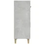 Concrete gray plywood sideboard 69.5x34x89 cm by vidaXL, Sideboards - Ref: Foro24-812190, Price: 81,82 €, Discount: %