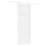 Puerta Deslizante  con Juego de Herrajes Blanca 78x202 cm Madera Maciza de Pino | Foro24.es | Tu tienda online para hogar, jardín y más Foro24.es
